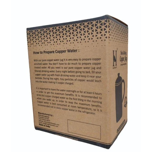 5 Ply Printed Corrugated copper jug Box - Image 2